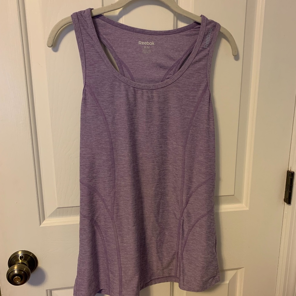 Purple Reebok Tank Top